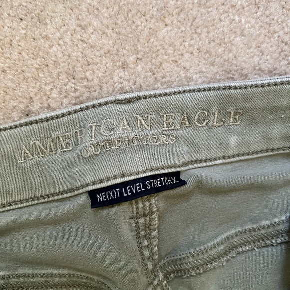 American Eagle High Rise Jegging - Green - Picture 4 of 4